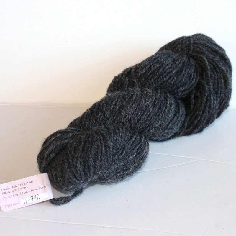 Laines douceur - 100% laine #11 - Gris foncé