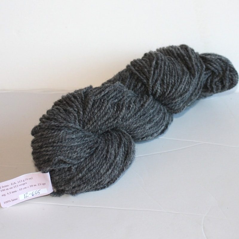 Laines douceur - 100% laine #12 - Gris moyen