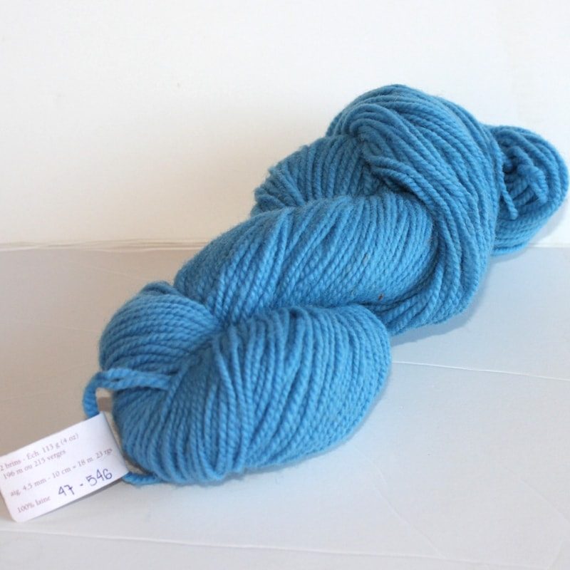 Laines douceur - 100% laine #47 - Bleu pâle
