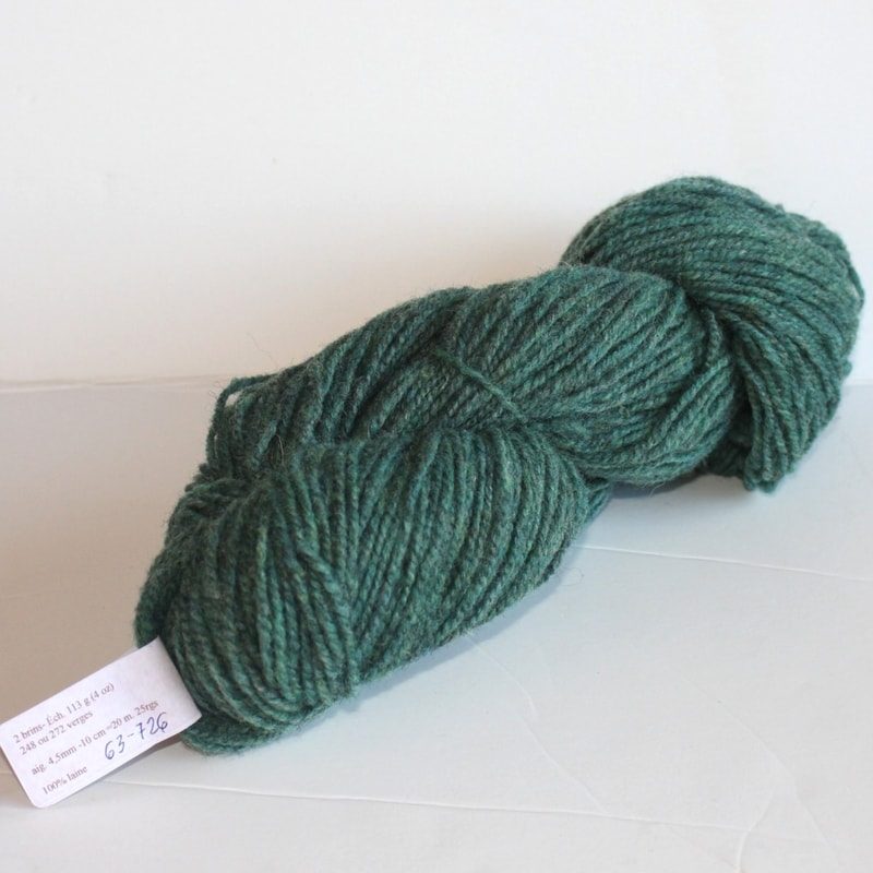 Laines douceur - 100% laine #63 - Vert mousse