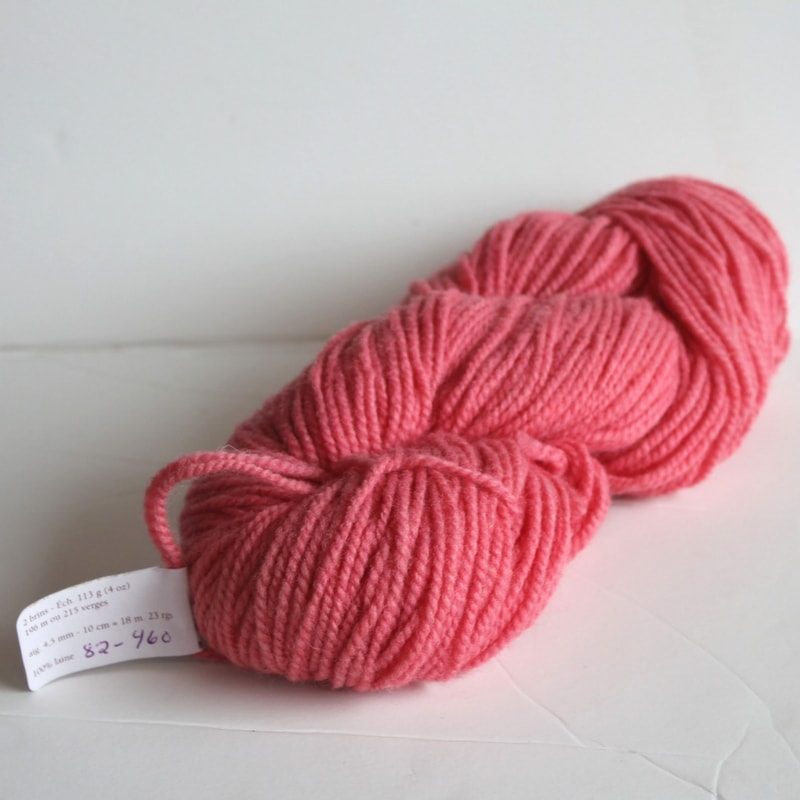 Laines douceur - 100% laine #82 - Rose bonbon