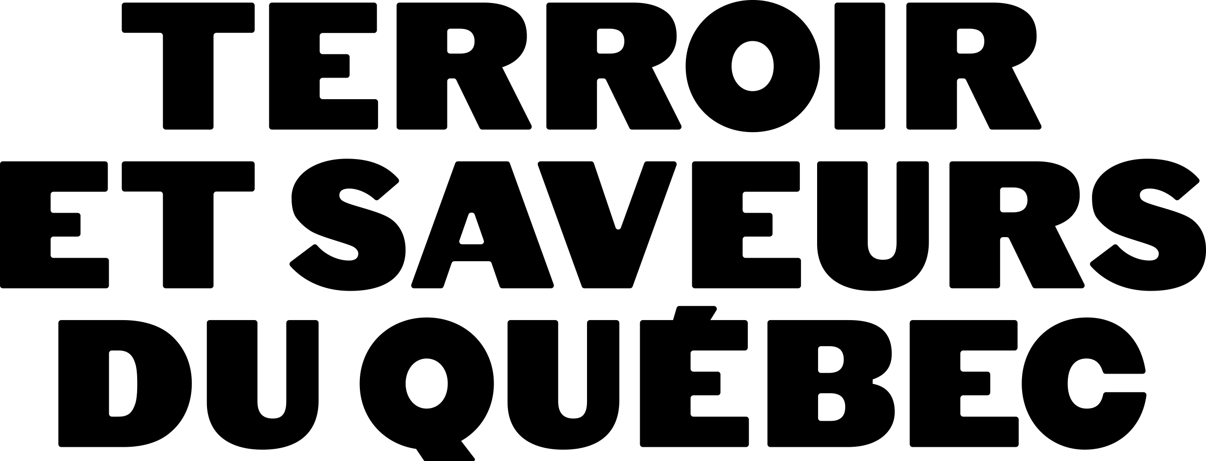 Logo - Terroir et saveurs du Québec